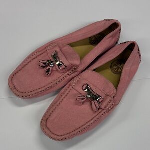 Amalfi Dusty Rose Tassel Loafers